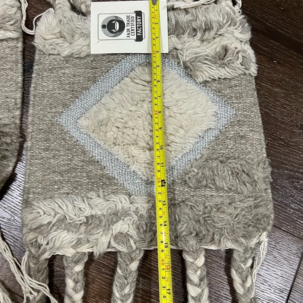 NWT west elm hand crafted mat 2 total